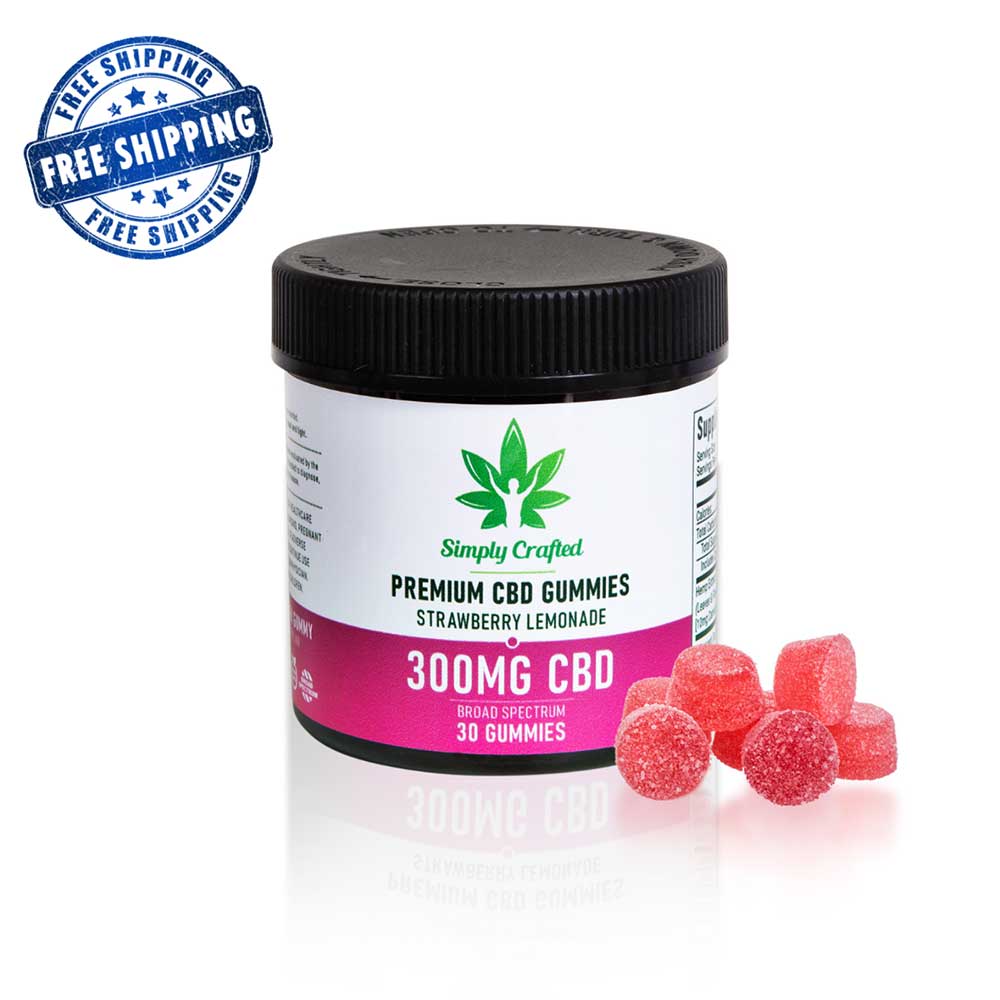 edd2-1-1.jpg 300mg CBD Gummies - Strawberry Lemonade - Image 1